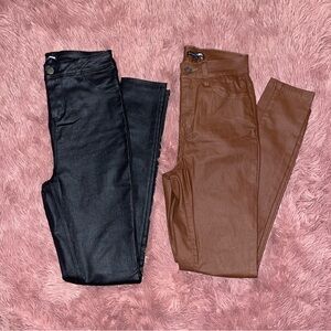 Leather pants